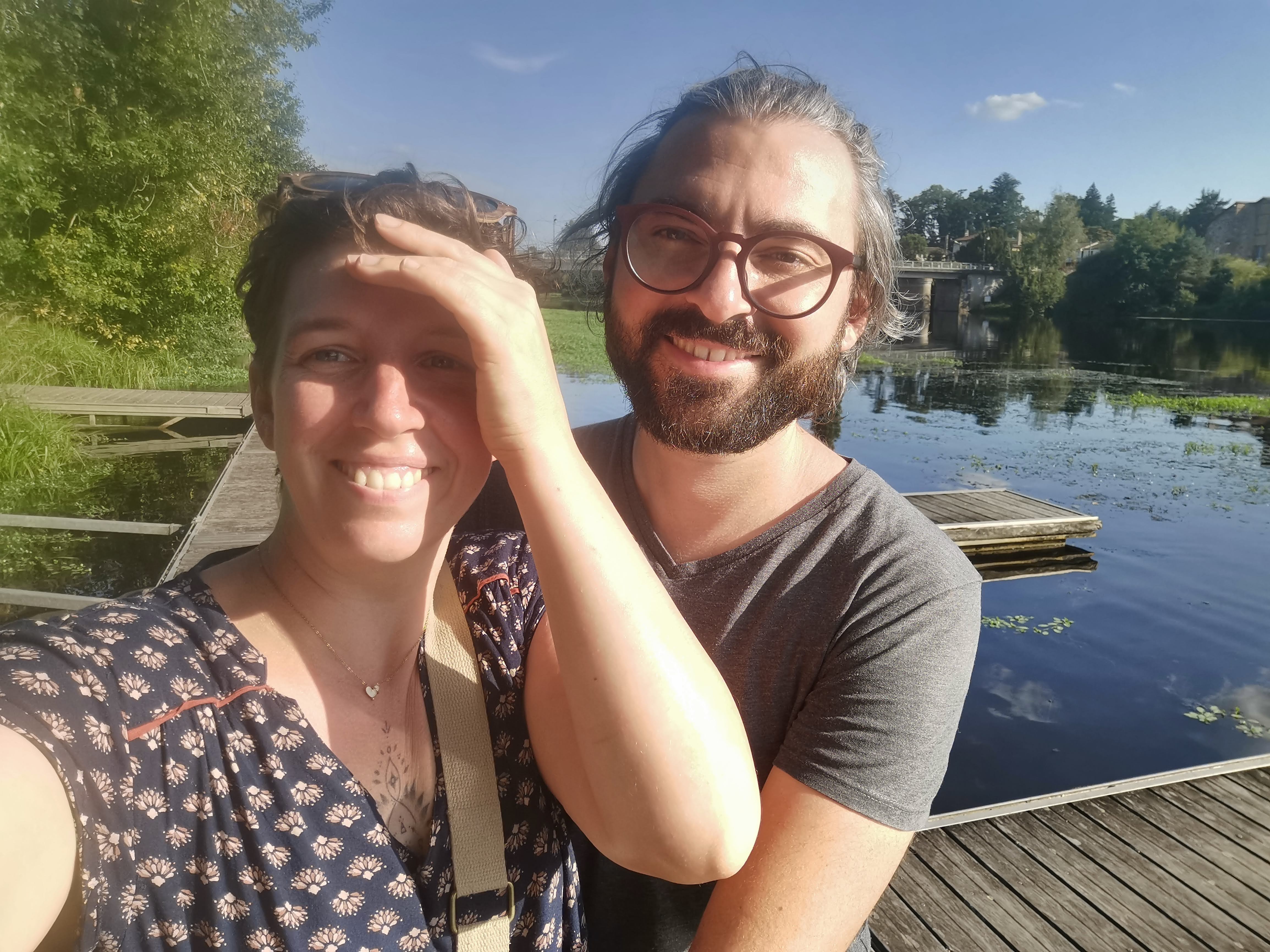 Photo de Laura et Clément